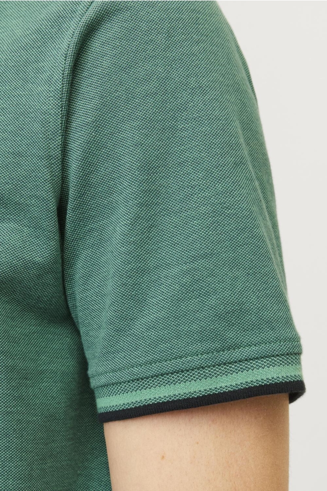 JJEPAULOS POLO SS NOOS 12136668 Deep Teal/PLAY